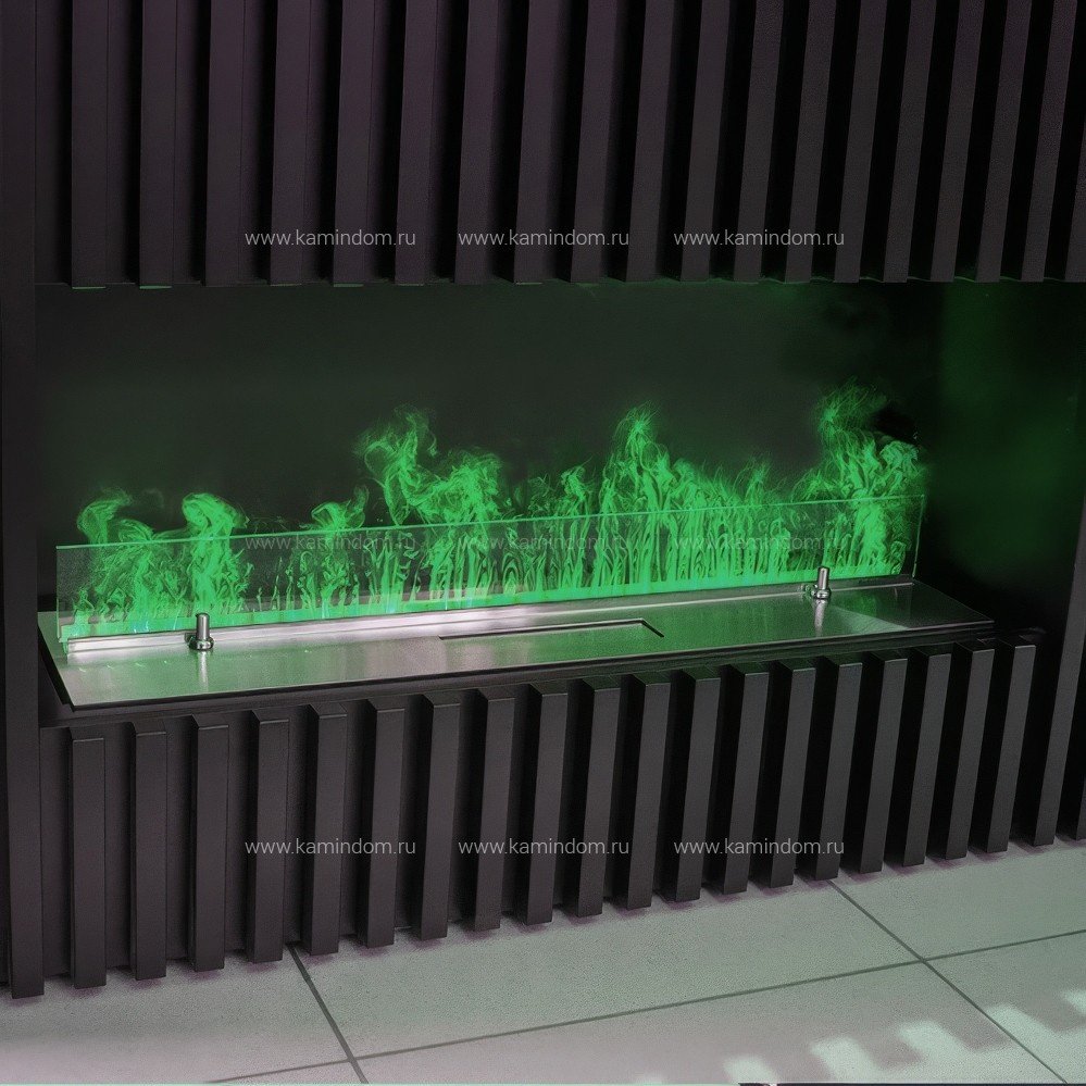 Электрокамин Schones Feuer встроенный 3D FireLine 1500 PRO Steel