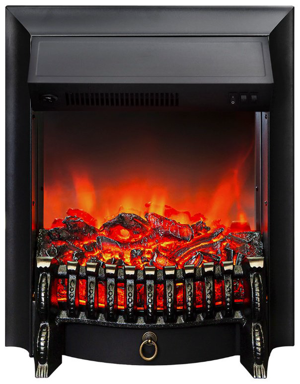 Электрокамин Real Flame встроенный Fobos Lux Black купить,NaN