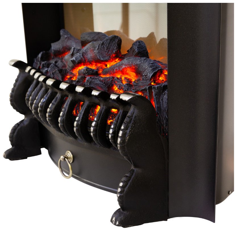 Электрокамин Real Flame встроенный Fobos Lux Black купить,NaN