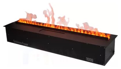 Электрокамин Schones Feuer встроенный 3D FireLine 1000 Brass