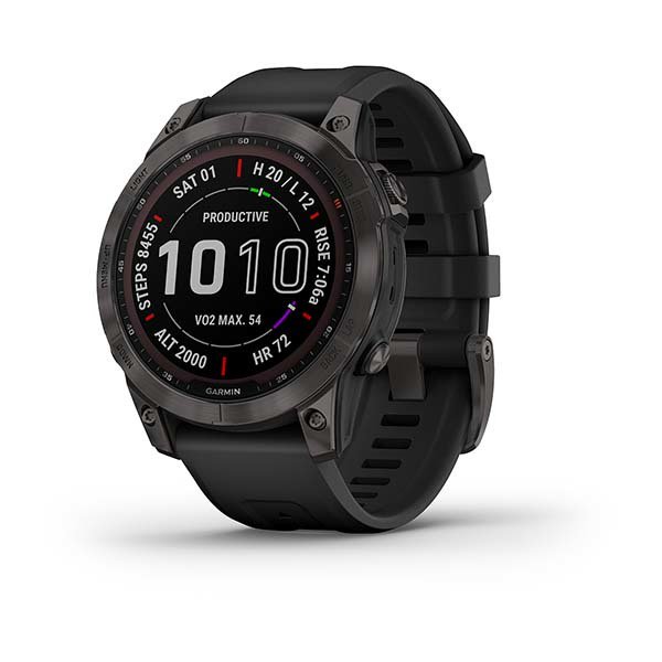Смарт-часы Garmin Fenix 7 Sapphire Solar 010-02540-21 Black купить,NaN