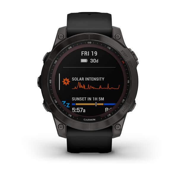 Смарт-часы Garmin Fenix 7 Sapphire Solar 010-02540-21 Black купить,NaN