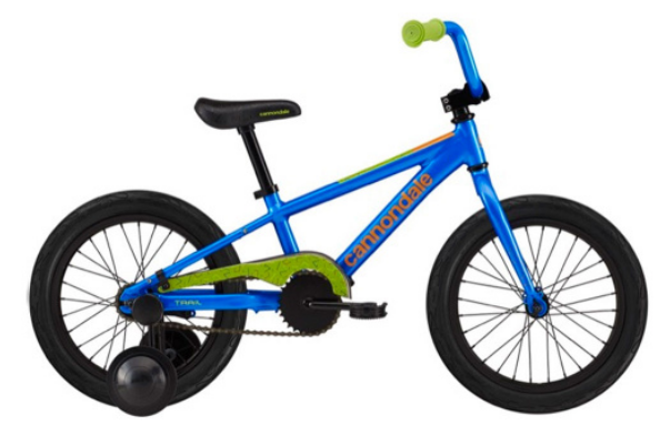 Велосипед Cannondale детский 16M Kids Trail SS 2021 C51360M10 голубой 16"  купить,NaN