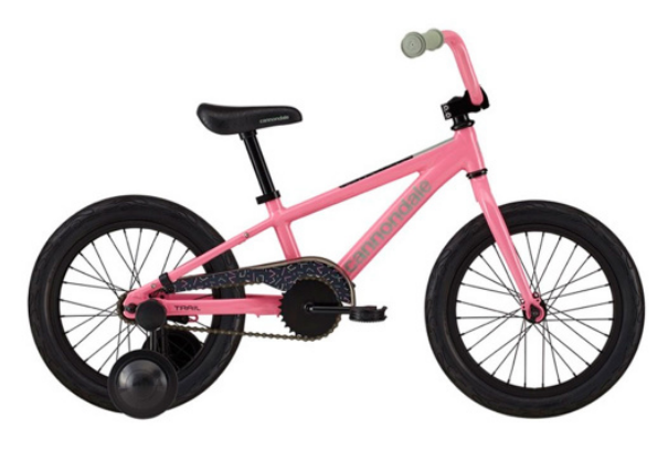 Велосипед Cannondale детский 16 F Kids Trail SS 2021 C51360F20 розовый 16"  купить,NaN