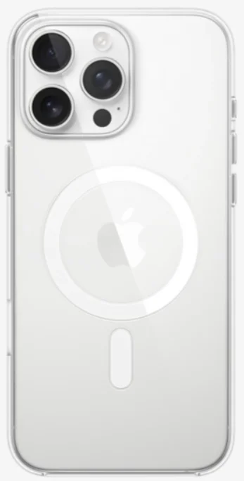 Чехол Apple Clear Case с MagSafe для iPhone 16 Pro Max MA7F4 прозрачный