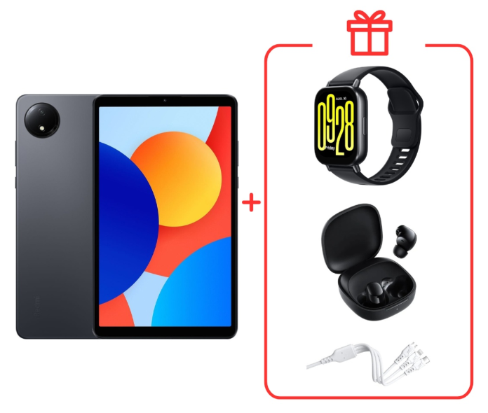 Планшет Redmi Pad SE 8.7" 4G 4/64GB Graphite Gray + подарок