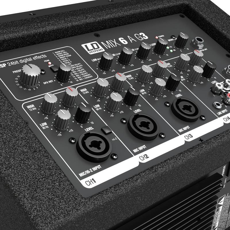 Акустическая система LD Systems MIX 6 A G3 черный - ForteMarket Акустическая система LD Systems MIX 6 A G3 черный купить,0