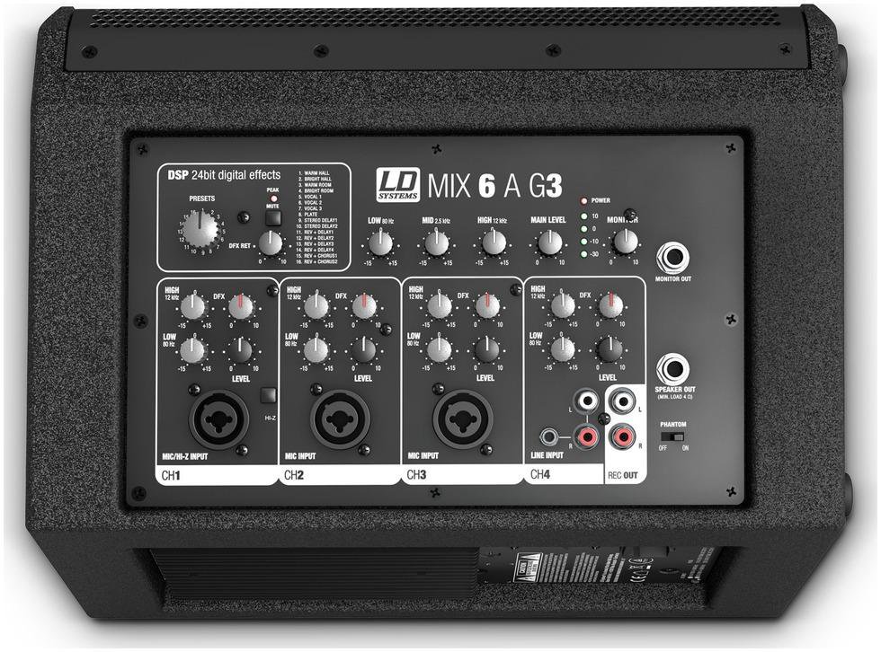 Акустическая система LD Systems MIX 6 A G3 черный - ForteMarket Акустическая система LD Systems MIX 6 A G3 черный купить,0