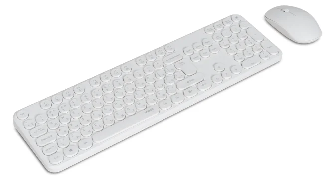 Клавиатура + Мышь Rapoo X260S White купить,0