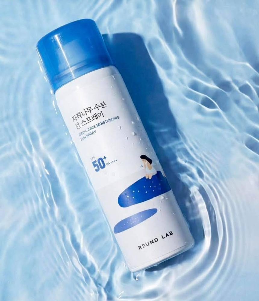 Round Lab спрей-сыворотка Birch Juice Moisturizing Sun Spray для зоны декольте, для лица 100 мл купить,8500