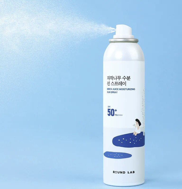 Round Lab спрей-сыворотка Birch Juice Moisturizing Sun Spray для зоны декольте, для лица 100 мл купить,8500