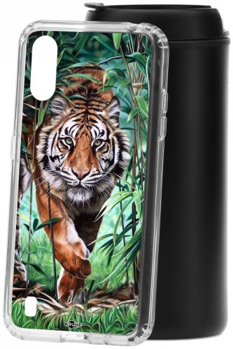 Чехол КRUЧЕ Крадущийся тигр для Samsung Galaxy A01 купить,NaN
