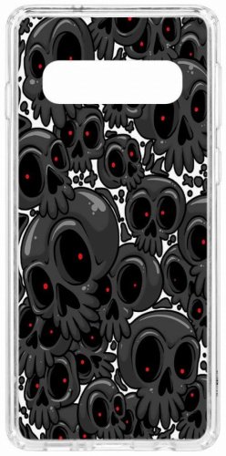 Чехол КRUЧЕ для Samsung Galaxy S10 рисунок купить,NaN
