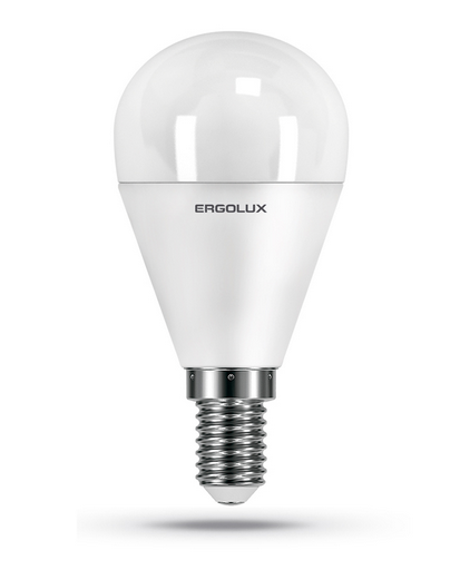 Лампа светодиодная Ergolux LED-G45-11W-E14-6500K