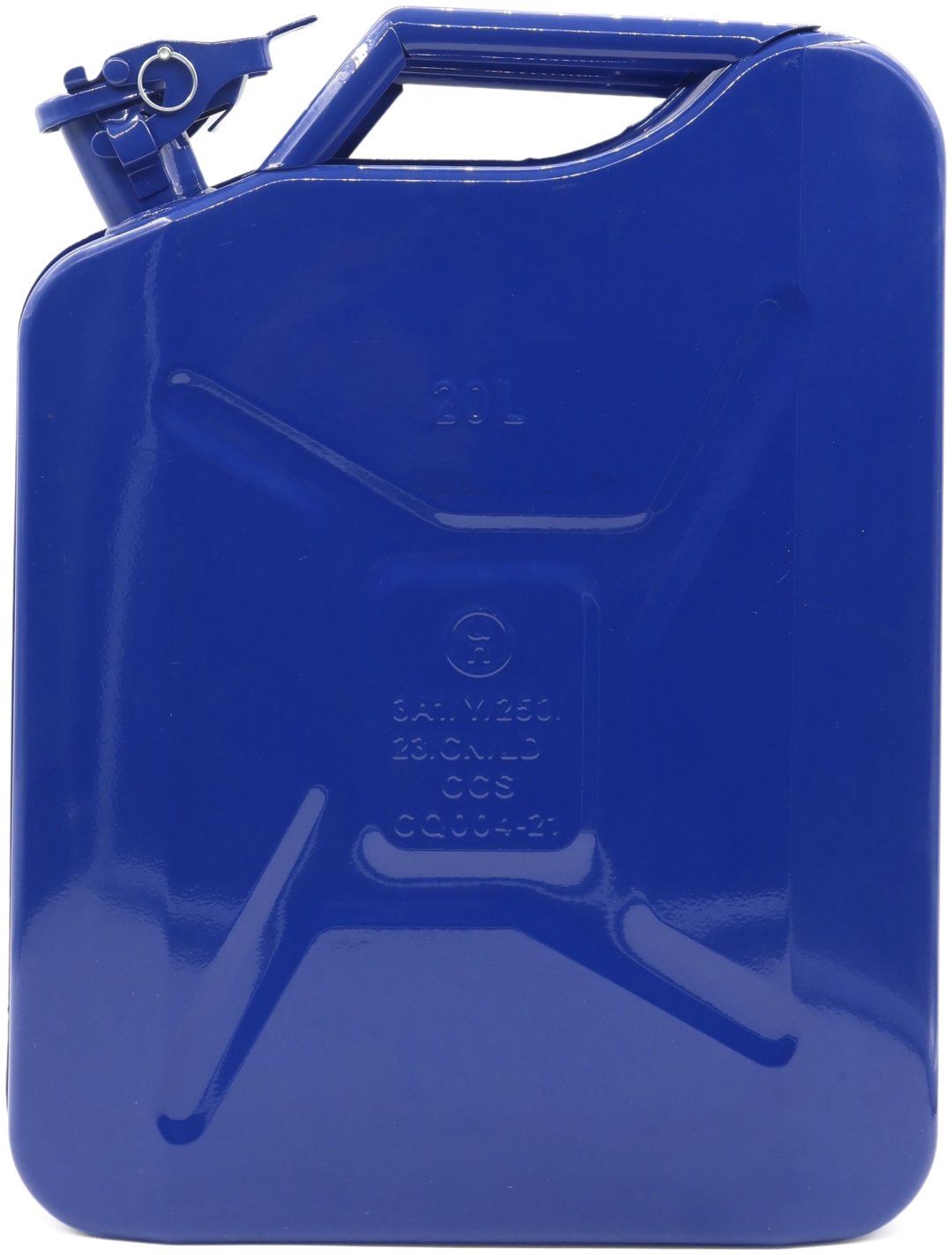 Канистра вертикальная FuelMaster 20L синяя 20 л