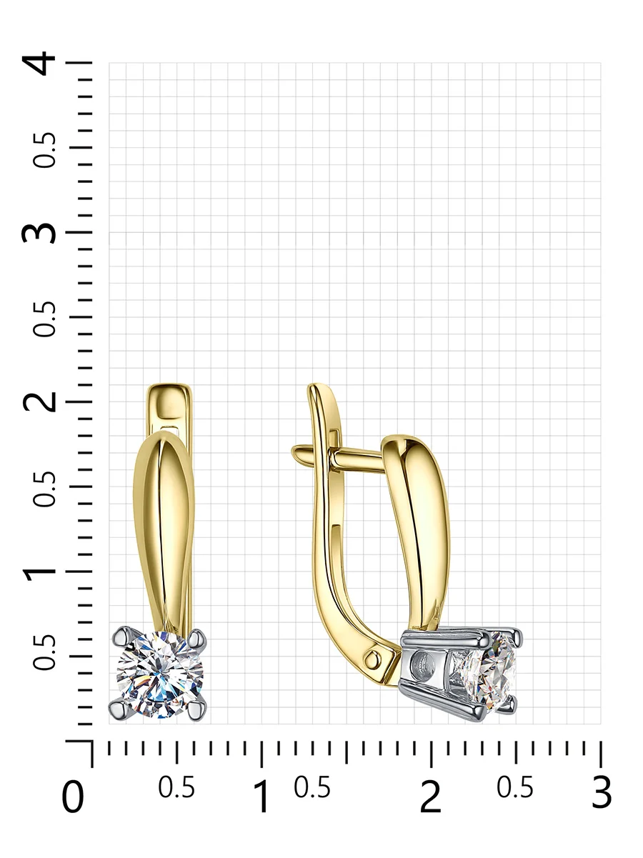 Серьги Veronika Jewelry С332-1930 2.97гр - ForteMarket Серьги Veronika Jewelry С332-1930 2.97гр купить,0