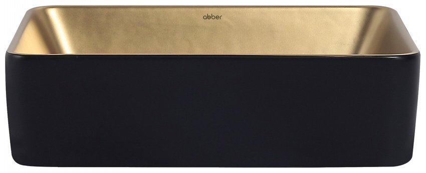 Раковина Abber Rechteck AC2212BG накладная прямоугольная 48.5 см, фаянс