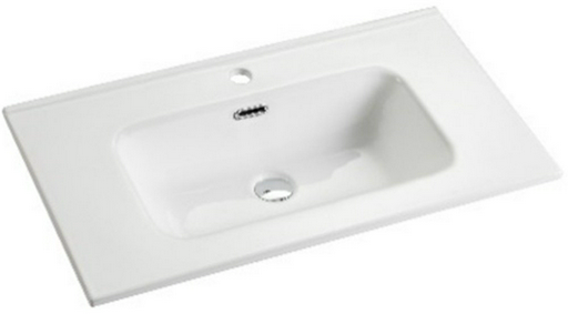 Раковина Ceramicanova CN7005 накладная прямоугольная 46.5, мрамор