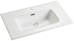 Раковина Ceramicanova CN7005 накладная прямоугольная 46.5, мрамор