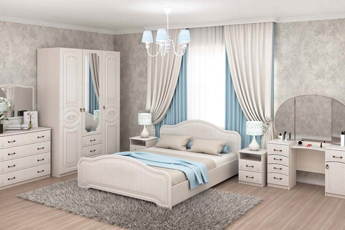 Кровать Диал Кэт-6 160x200 бодега белая/санда купить,NaN