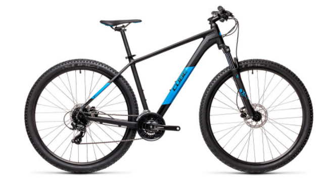 Велосипед Cube Aim Pro 2021 498010  S16  27.5" черный купить,NaN