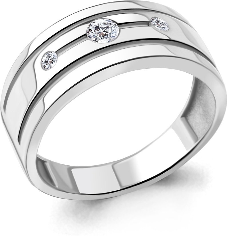 Кольцо Aquamarine 68984А 18,5р 3,1гр. купить,NaN