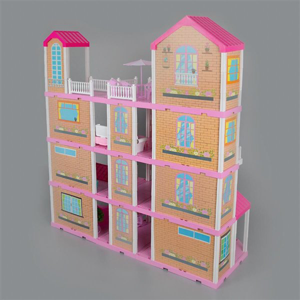 Игровой набор DIY Вилла с куклами  668-50A 75см купить,NaN