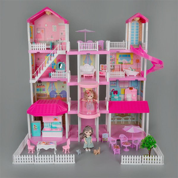 Игровой набор DIY Вилла с куклами  668-50A 75см купить,NaN