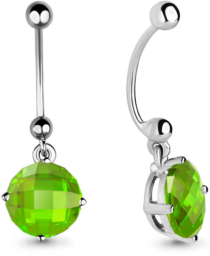 Пирсинг Aquamarine 75534П 2,8гр. купить,NaN