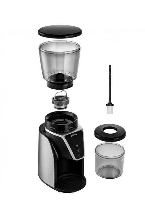 Кофемолка Kitfort KT-784 чёрная купить,NaN