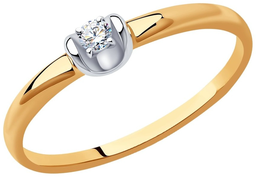 Кольцо Diamant 51-210-01554-1_16,5_1,16 1.16гр 16.5р купить,NaN