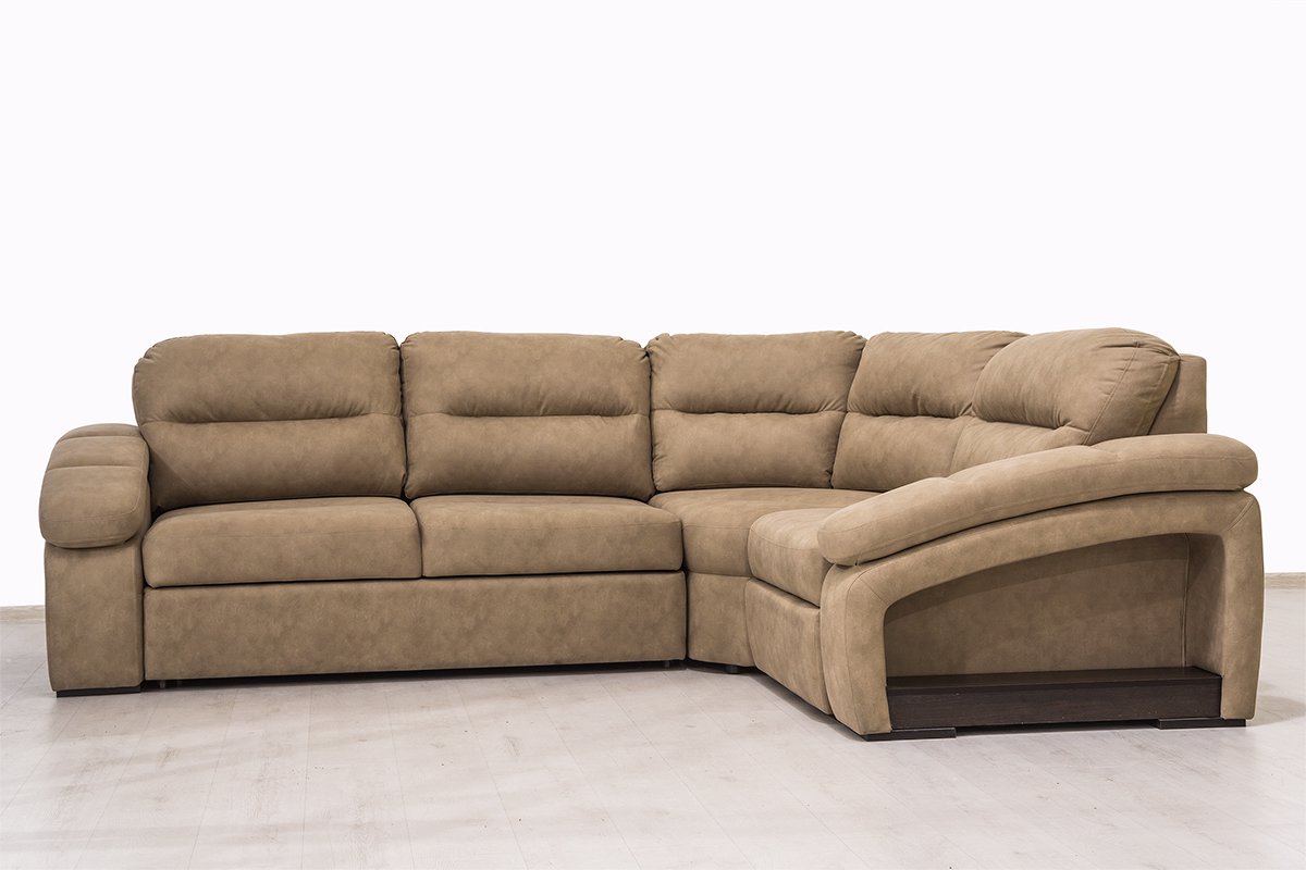 Диван Угловой НиК Рокси Кат2 AllureTaupe коричневый купить,NaN