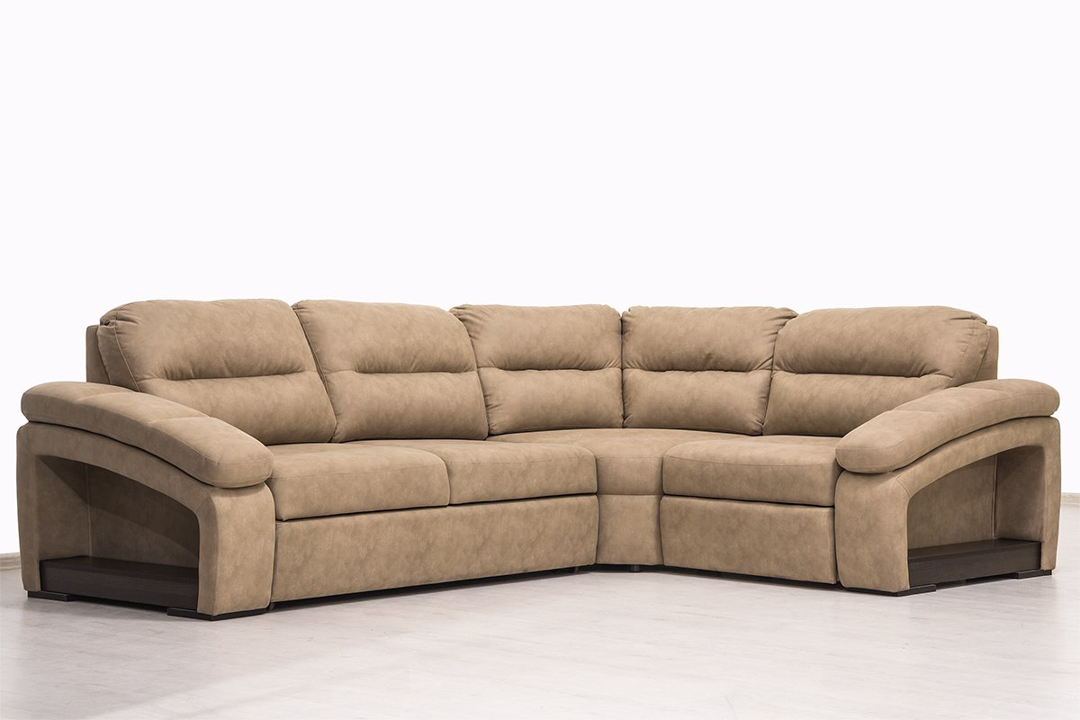 Диван Угловой НиК Рокси Кат2 AllureTaupe коричневый купить,NaN