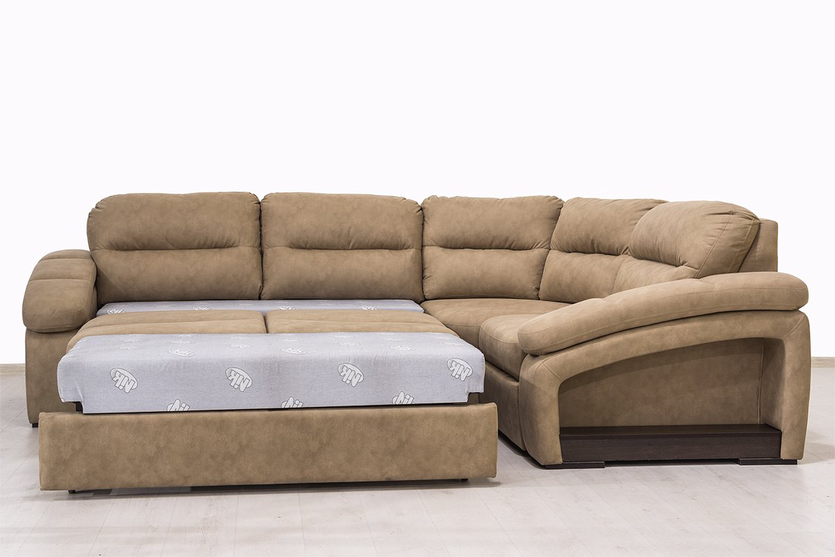 Диван Угловой НиК Рокси Кат2 AllureTaupe коричневый купить,NaN
