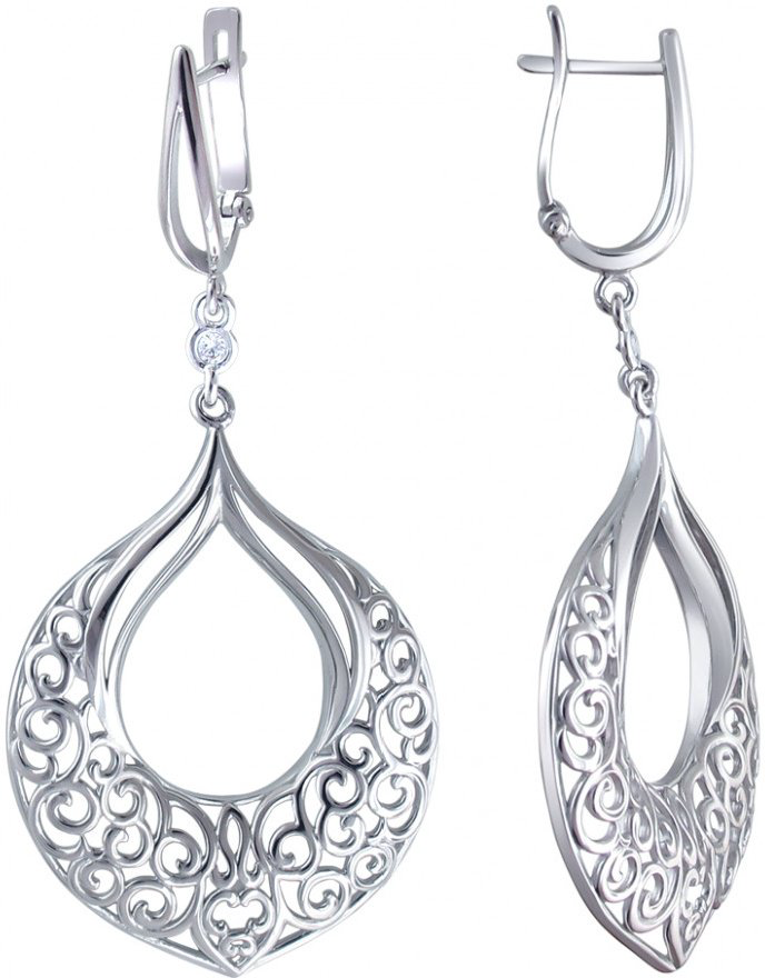 Серьги Эстет 01С1510558 7,8гр. купить,NaN