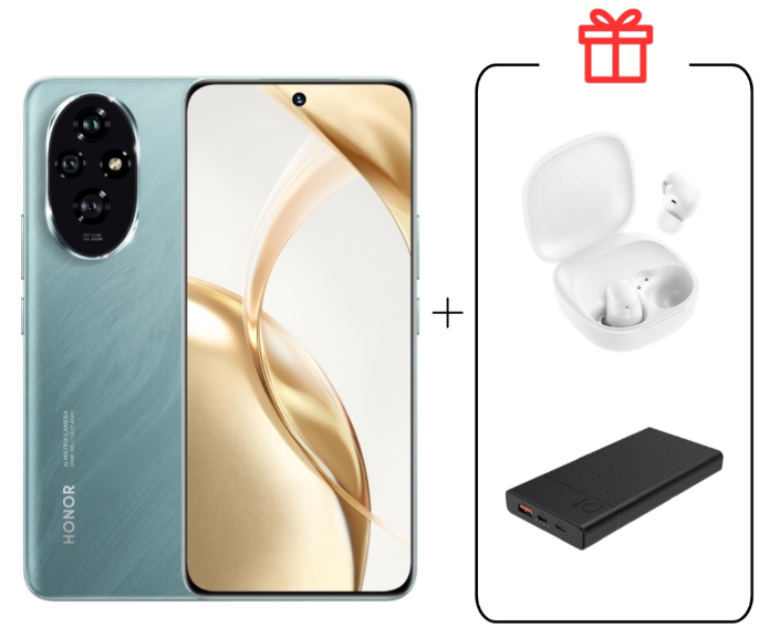 Смартфон Honor 200 12/512GB Emerald Green + подарок купить,257990