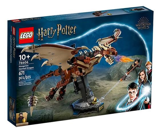 Конструктор Lego Harry Potter Венгерский рогатый дракон 76406 671 предмет купить,NaN