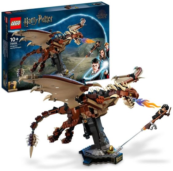 Конструктор Lego Harry Potter Венгерский рогатый дракон 76406 671 предмет купить,NaN