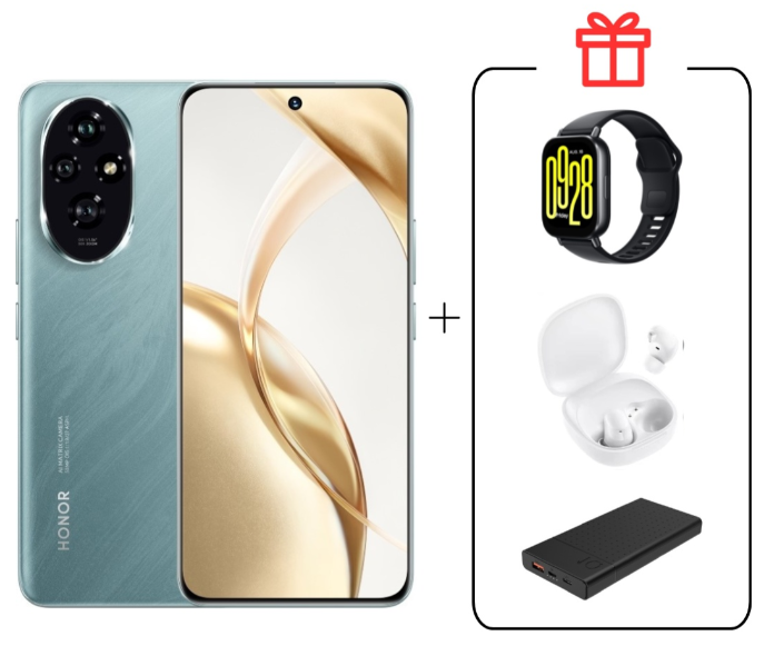 Смартфон Honor 200 12/512GB Emerald Green + подарок купить,263990