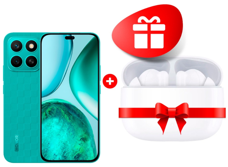 Смартфон Honor X8c 8/256Gb Marrs Green + подарок купить,NaN