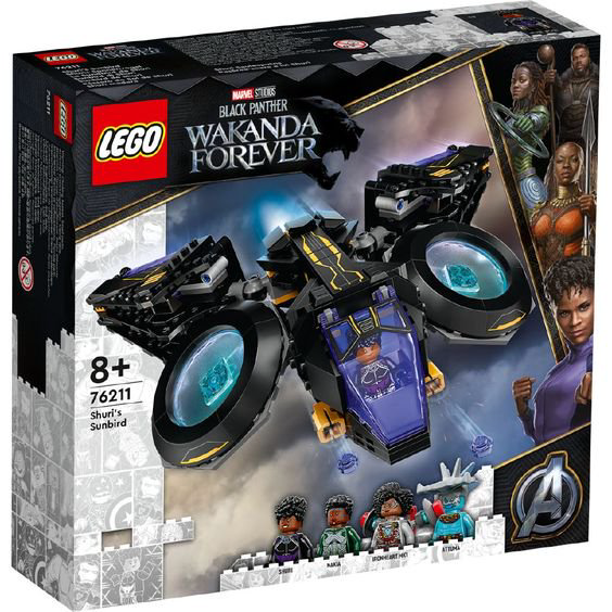 Конструктор Lego Marvel Солнечная птица Шури 76211 355 деталей купить,NaN