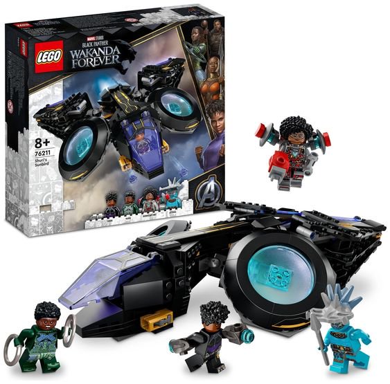 Конструктор Lego Marvel Солнечная птица Шури 76211 355 деталей