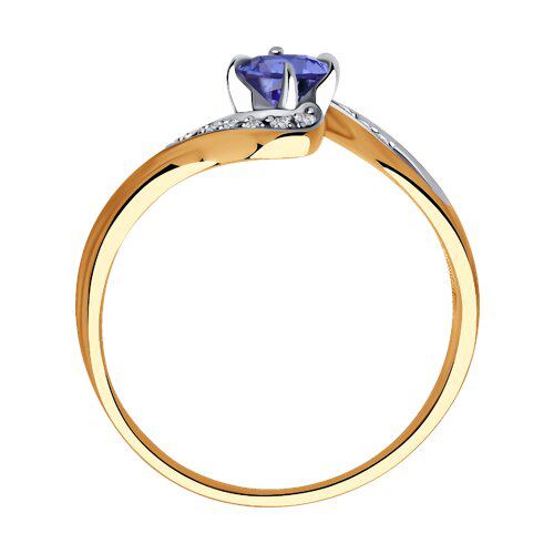 Кольцо Diamant 51-210-01808-1_17,5_1,81 1.81гр 17.5р  купить,NaN