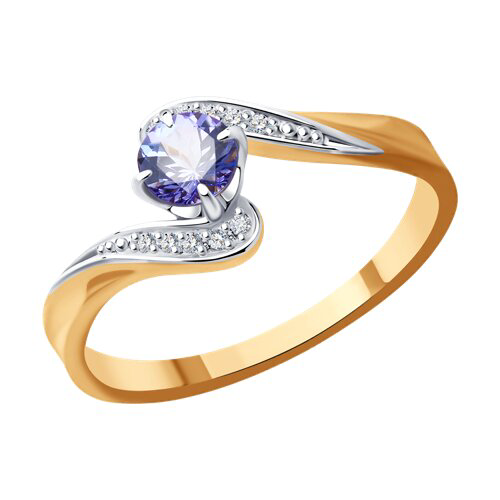 Кольцо Diamant 51-210-01808-1_17,5_1,81 1.81гр 17.5р  купить,NaN