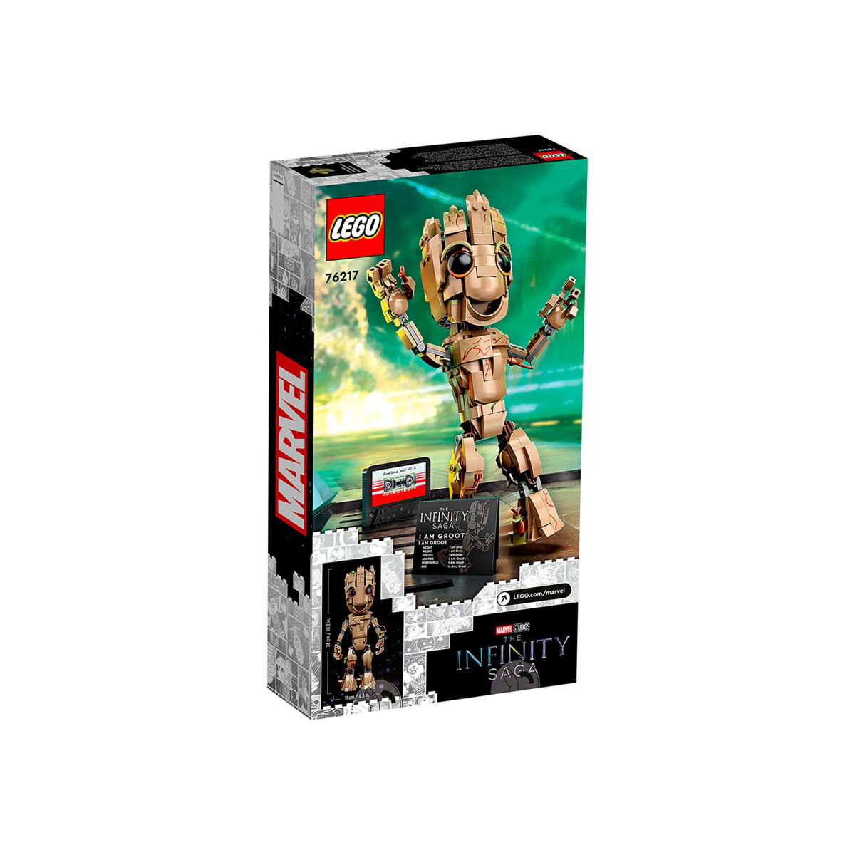 Конструктор Lego Super Heroes Я есть Грут 76217 476 деталей купить,NaN