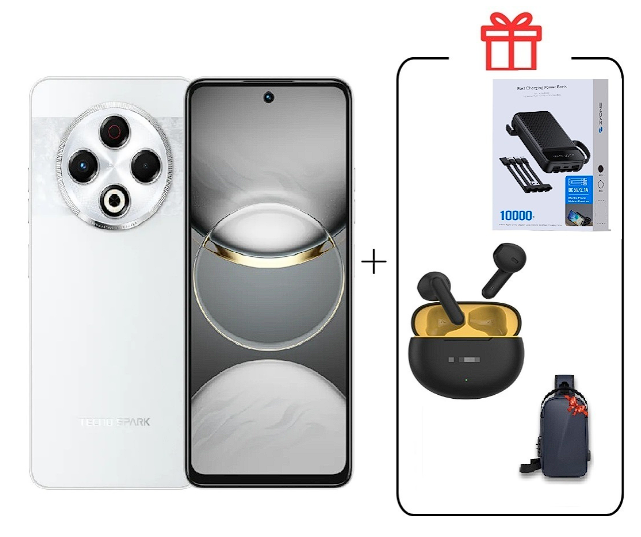 Смартфон Tecno Spark 30 8/128Gb Astral Ice + Подарок купить,NaN