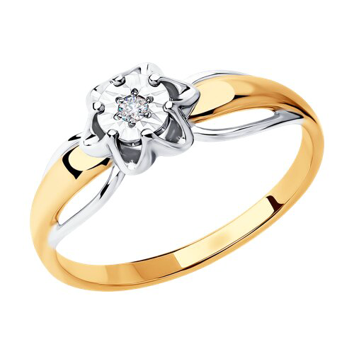 Кольцо Diamant 51-210-00024-1_18_2 2.0гр 18р купить,NaN