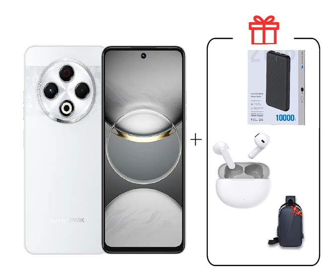Смартфон Tecno Spark 30 8/128Gb Astral Ice + Подарок купить,NaN