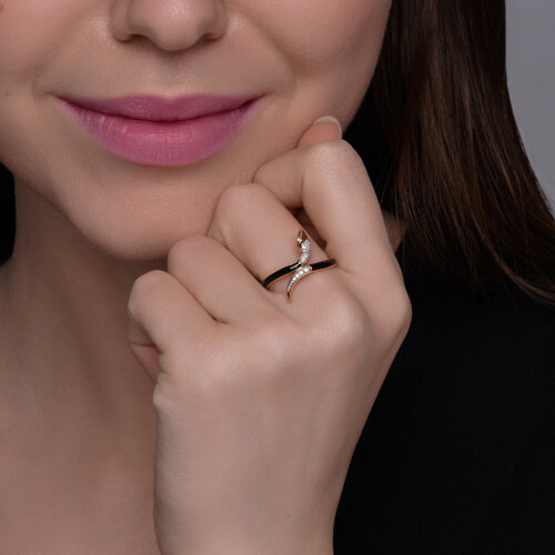 Кольцо Diamant 51-210-02749-1_17,5_1,87 1.87гр 17.5р купить,NaN