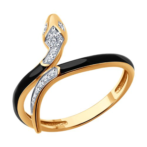 Кольцо Diamant 51-210-02749-1_17,5_1,87 1.87гр 17.5р купить,NaN